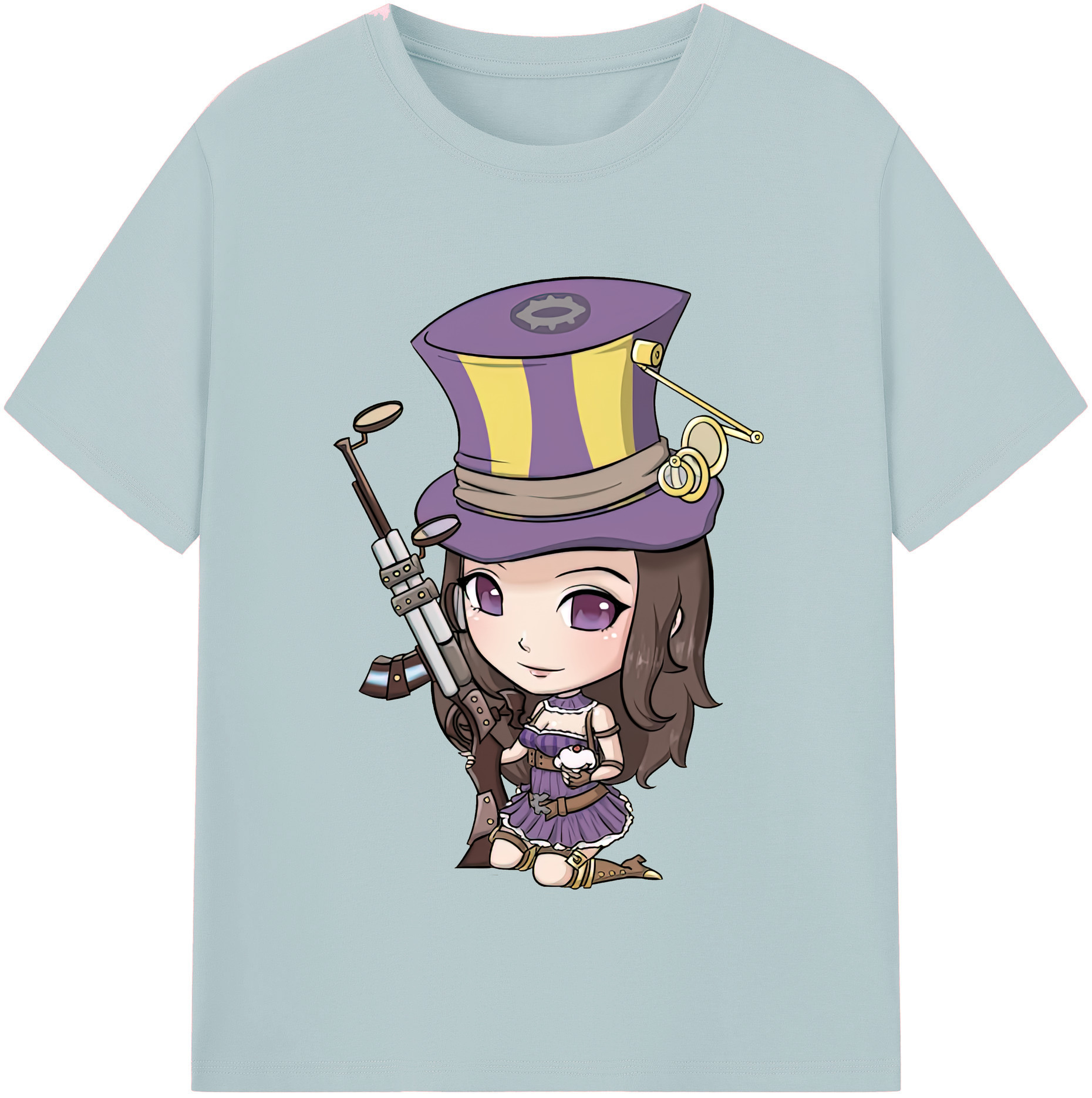 （画像用） リーグ・オブ・レジェンド League of Legends LOL 綿100％半袖Tシャツ（フロントプリント）